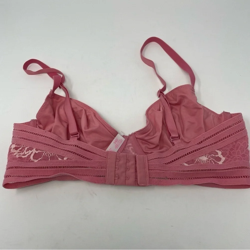 Victoria’s Secret PINK Pink Unlined Lace Bra